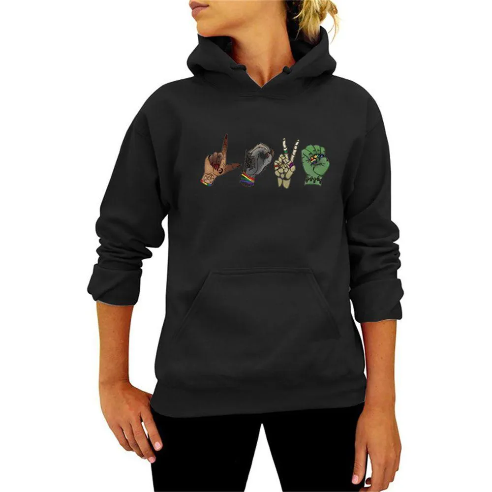 Graphic Hoodies Hands