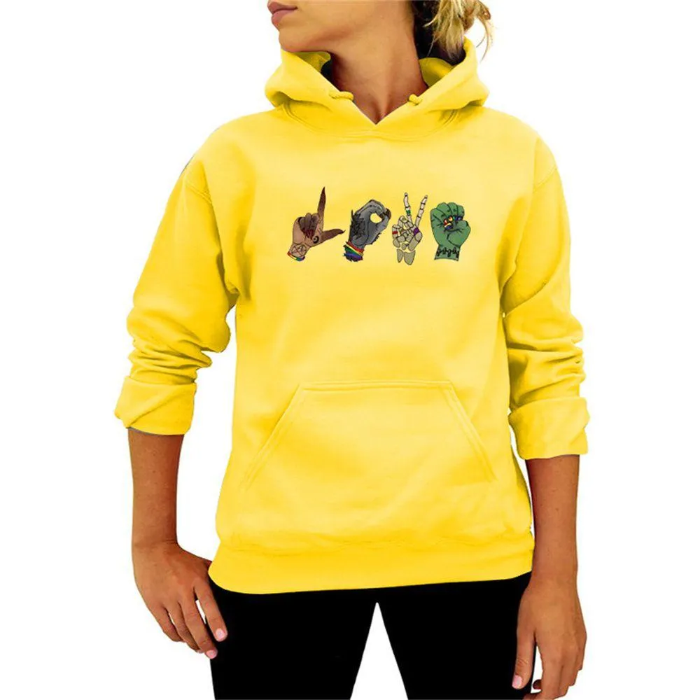 Graphic Hoodies Hands