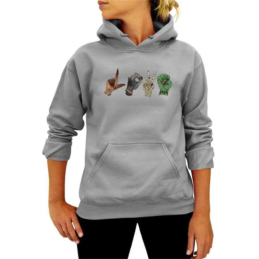 Graphic Hoodies Hands