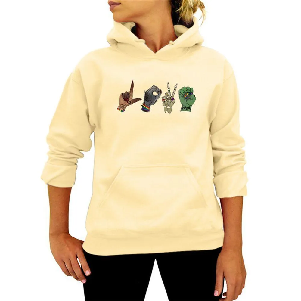 Graphic Hoodies Hands
