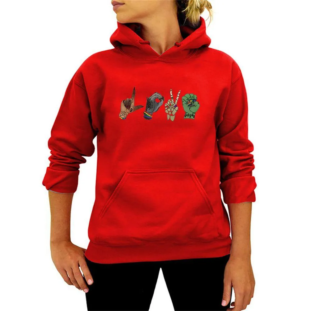 Graphic Hoodies Hands