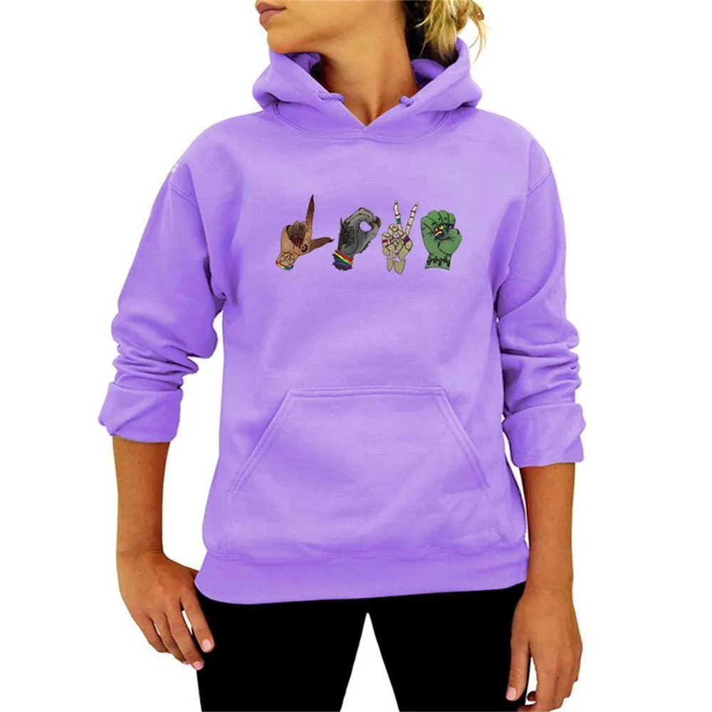 Graphic Hoodies Hands