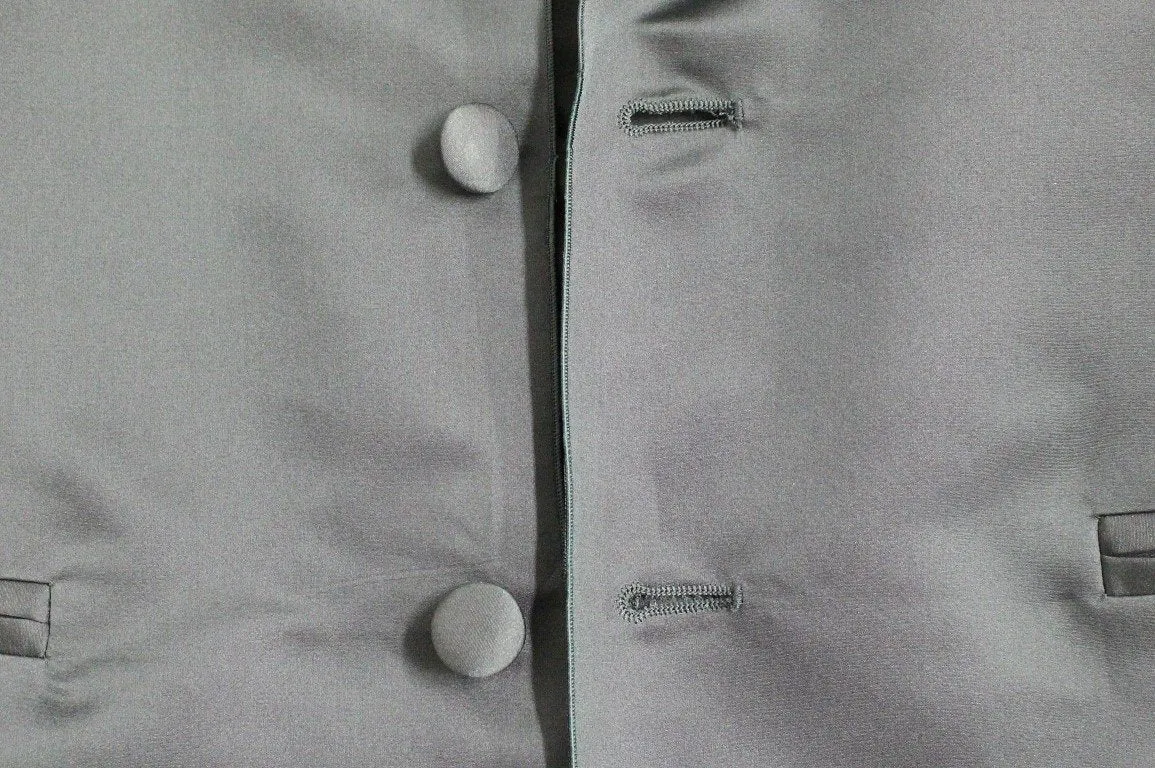 Green silk slim fit blazer