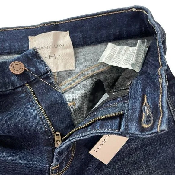 Habitual Women's Palo Crop Flare Jeans Size 24 New