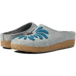 Haflinger Blooming Wool Clogs