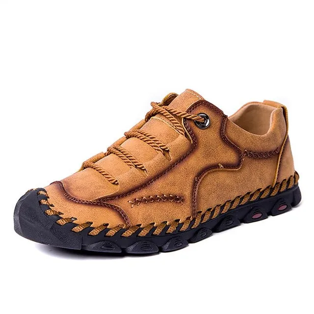 Handmade Vintage Laced Moccasins