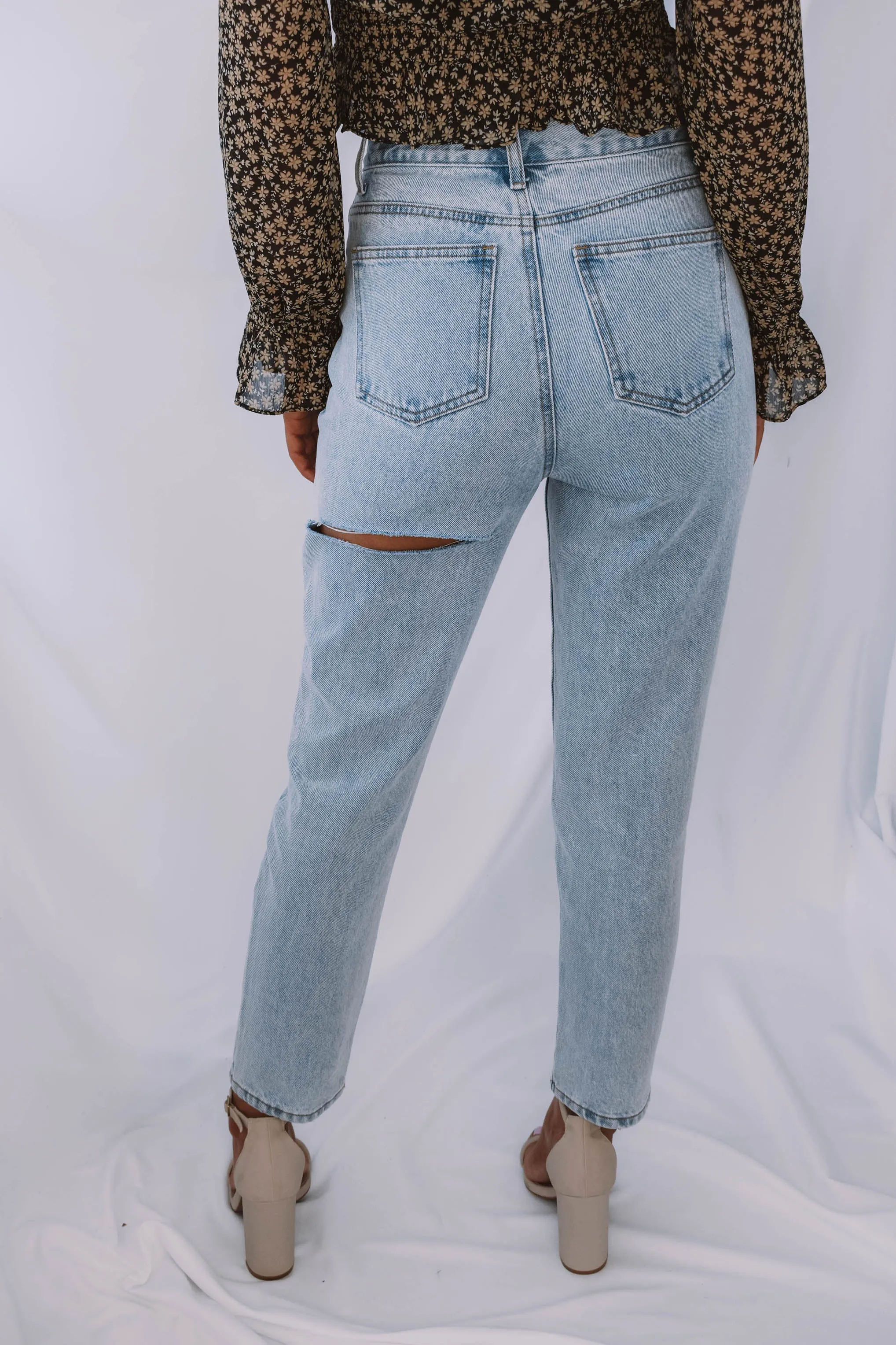 Harrison Slim Boyfriend Jean