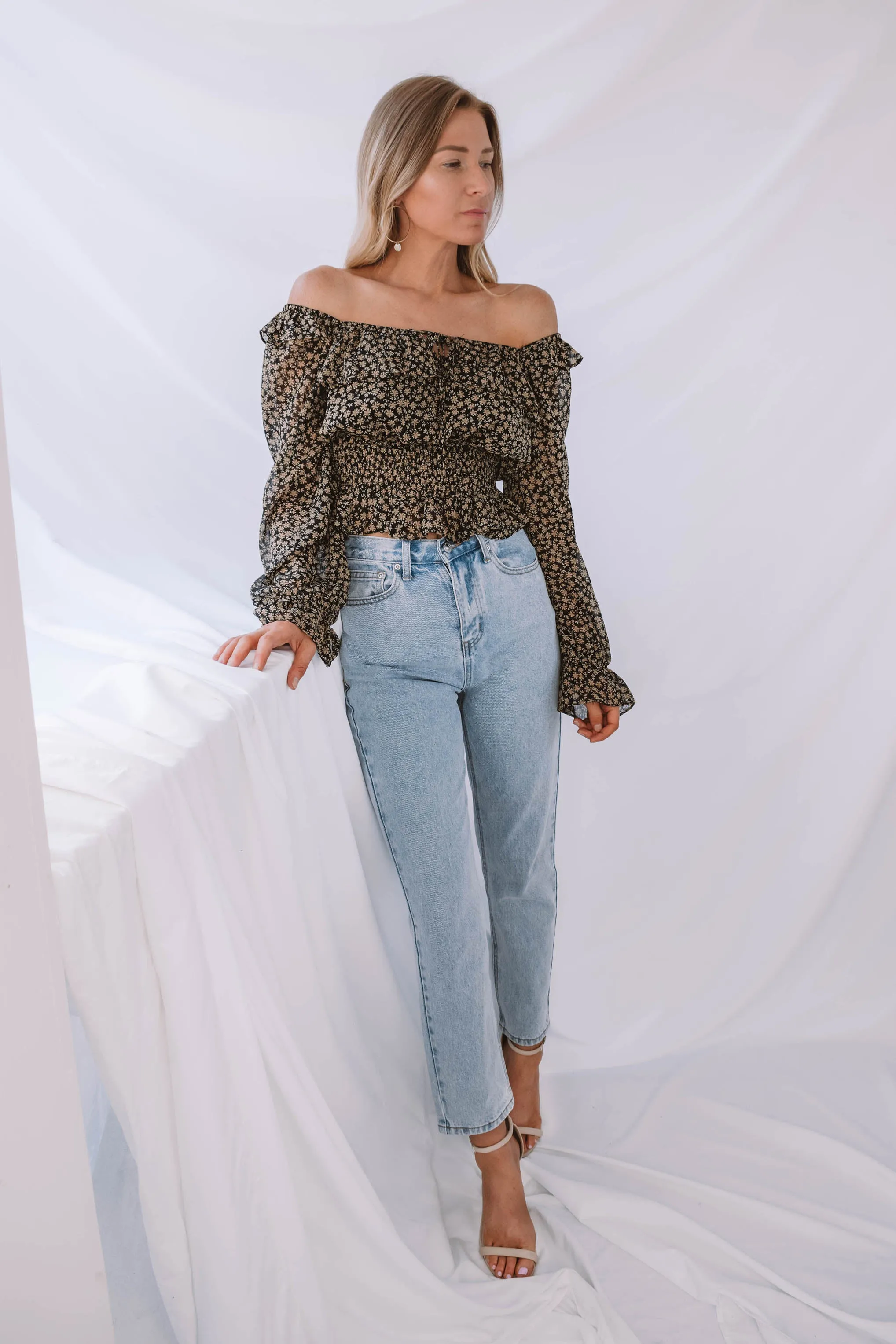 Harrison Slim Boyfriend Jean