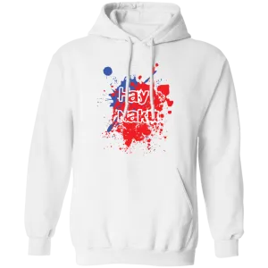 Hay Naku Splatter Unisex Pullover Hoodie