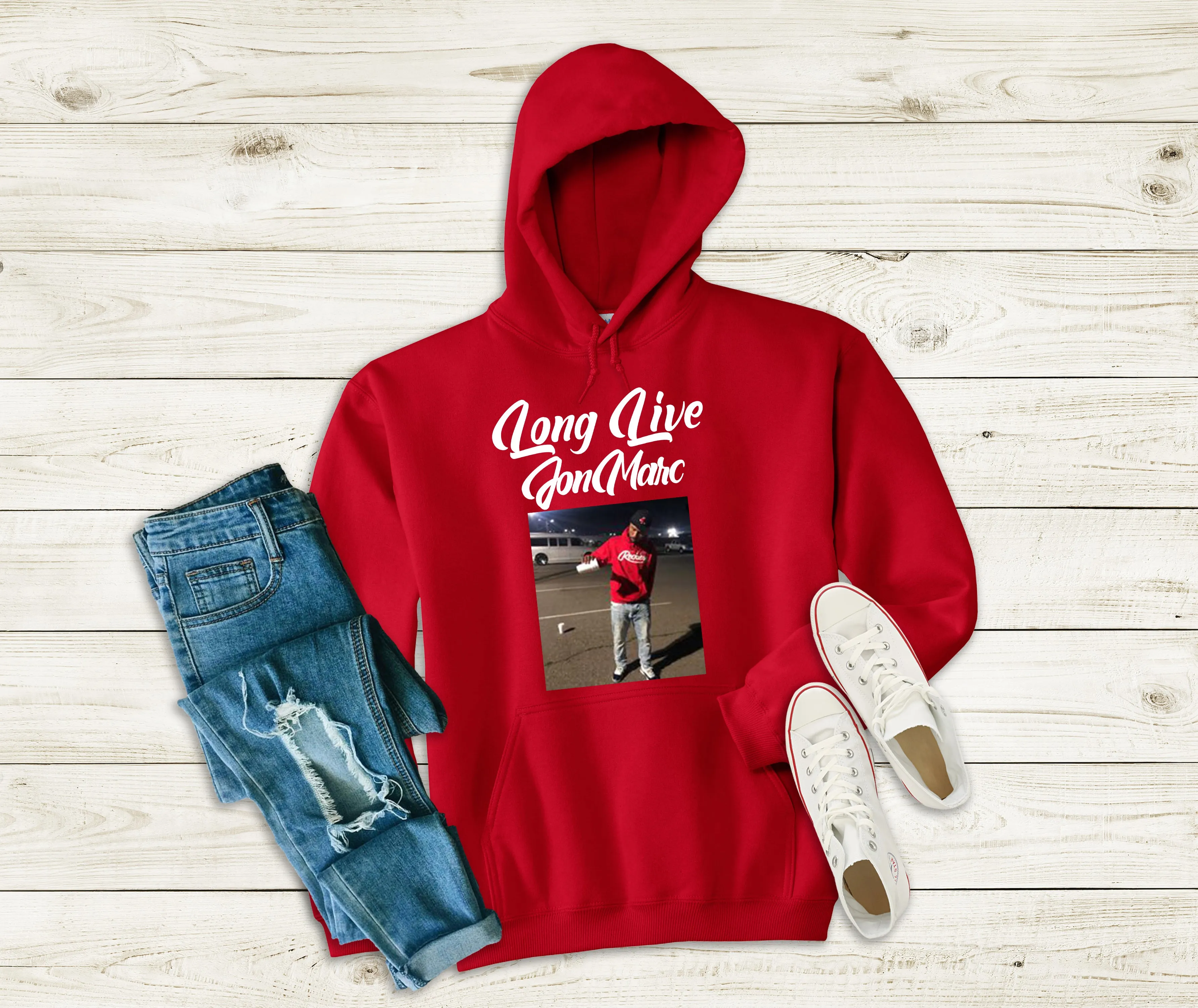 Heat Pressed Hoodies