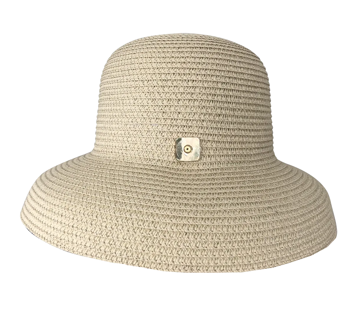 Hepburn Hat with Petite Brim with Interchangeable Bows & Flowers
