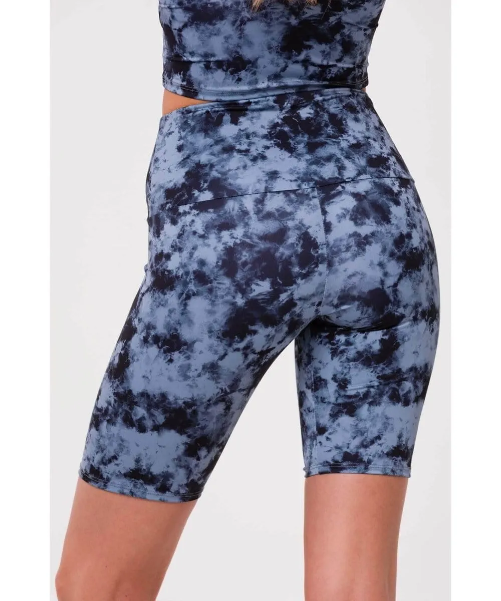 High Rise Bike Short Moonstone Wash
