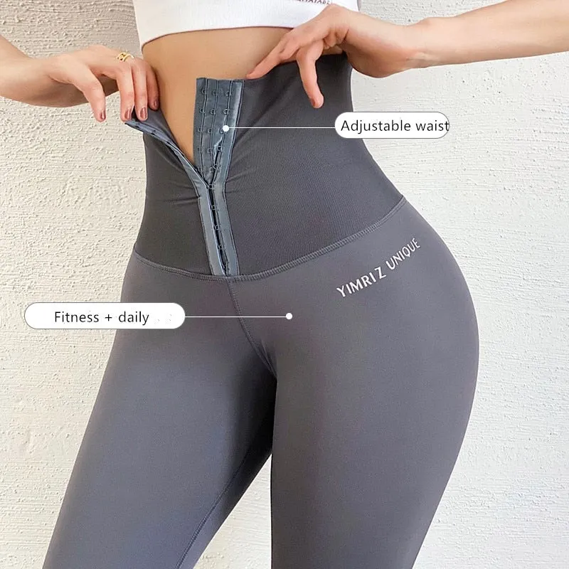 High waist tights ninth women yoga pants Fitness gym workout seamless sports leggings Black running activewear trousers female