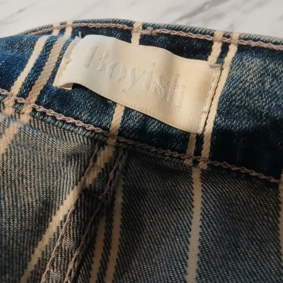 HOST PICK! Boyish Striped Jeans / The Carter / They Made Me a Criminal / Size 29