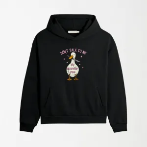 I'll Murder You - Black Graphic Hoodie