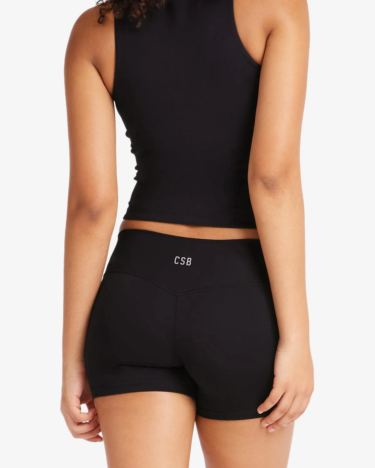 IM Serenity Low Rise Shorts 4" | Black