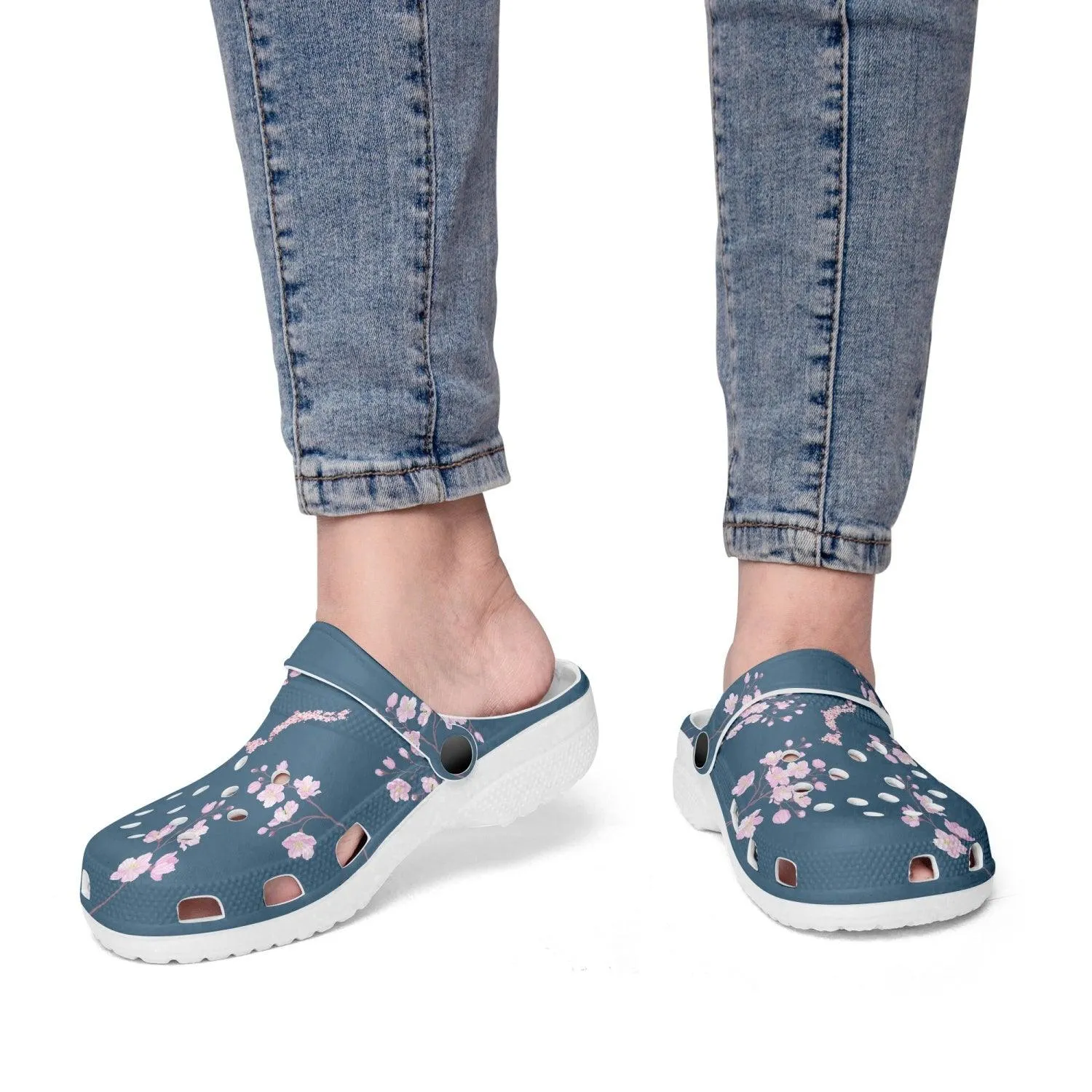 Indigo & Sakura Clogs
