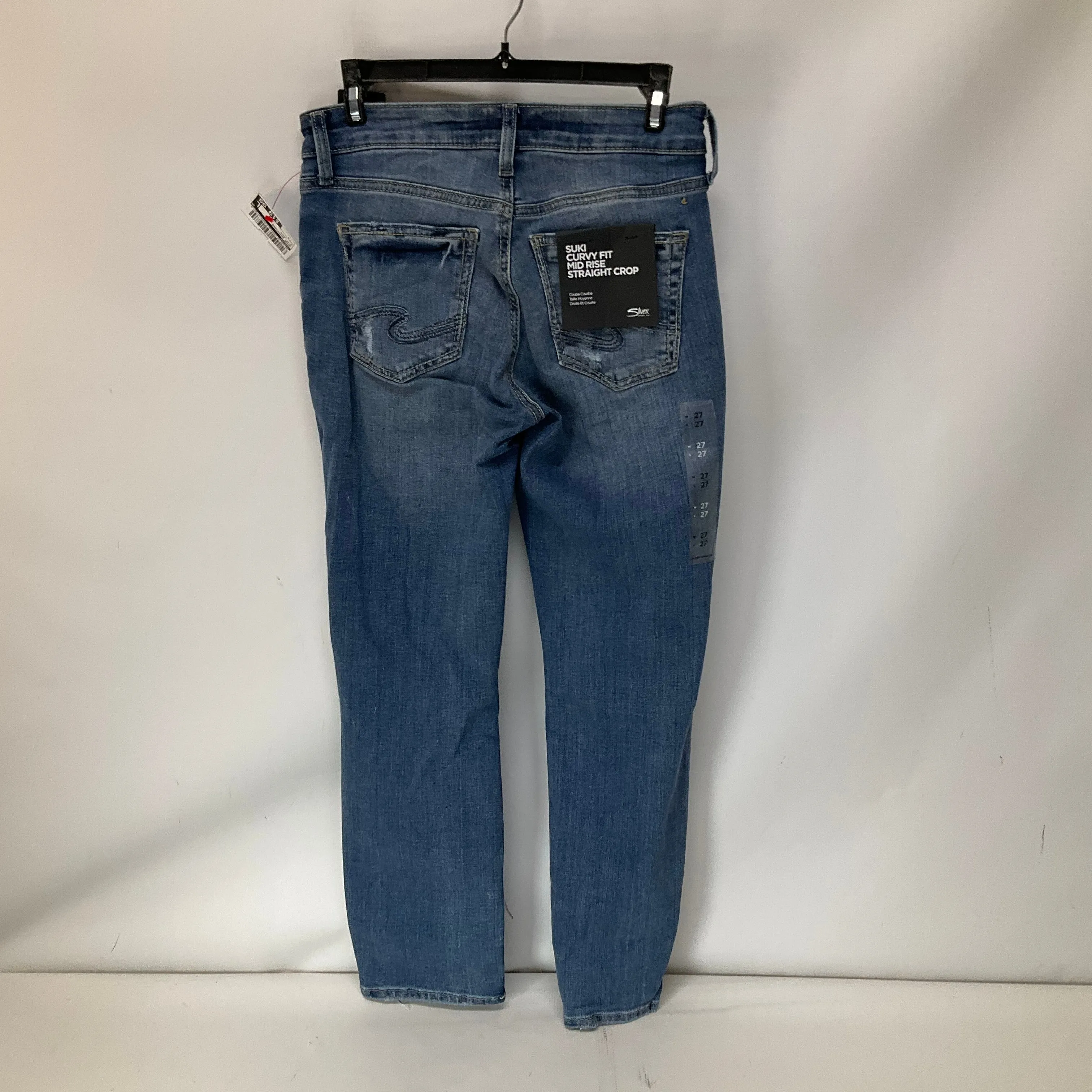 Jeans Boyfriend By Silver In Blue Denim, Size: 4