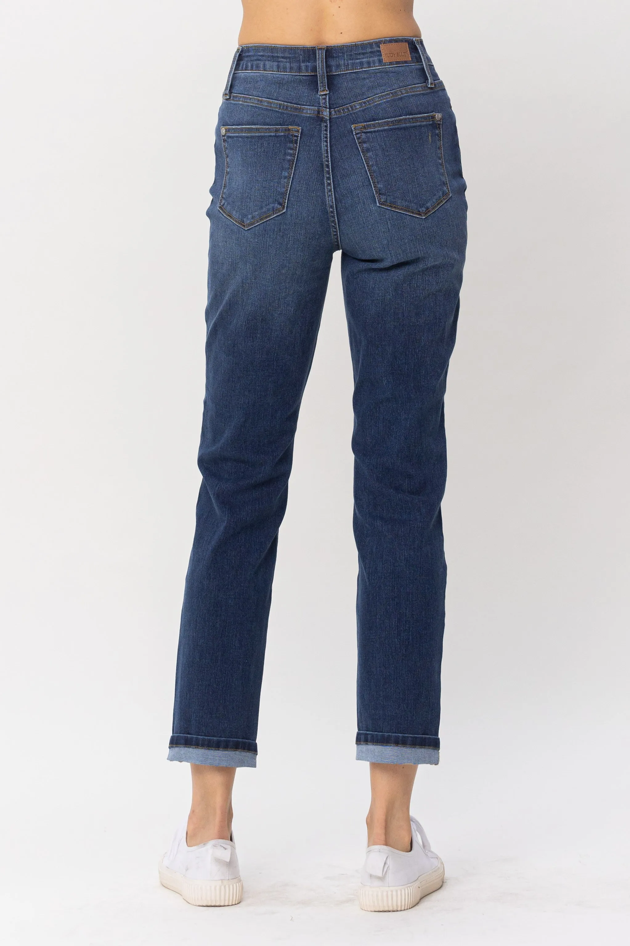 Judy Blue Cool Denim Boyfriend Jean