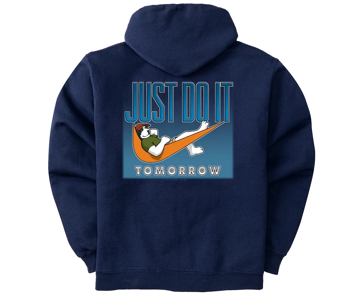 Just Do It Tomorrow Graphic Hoodie