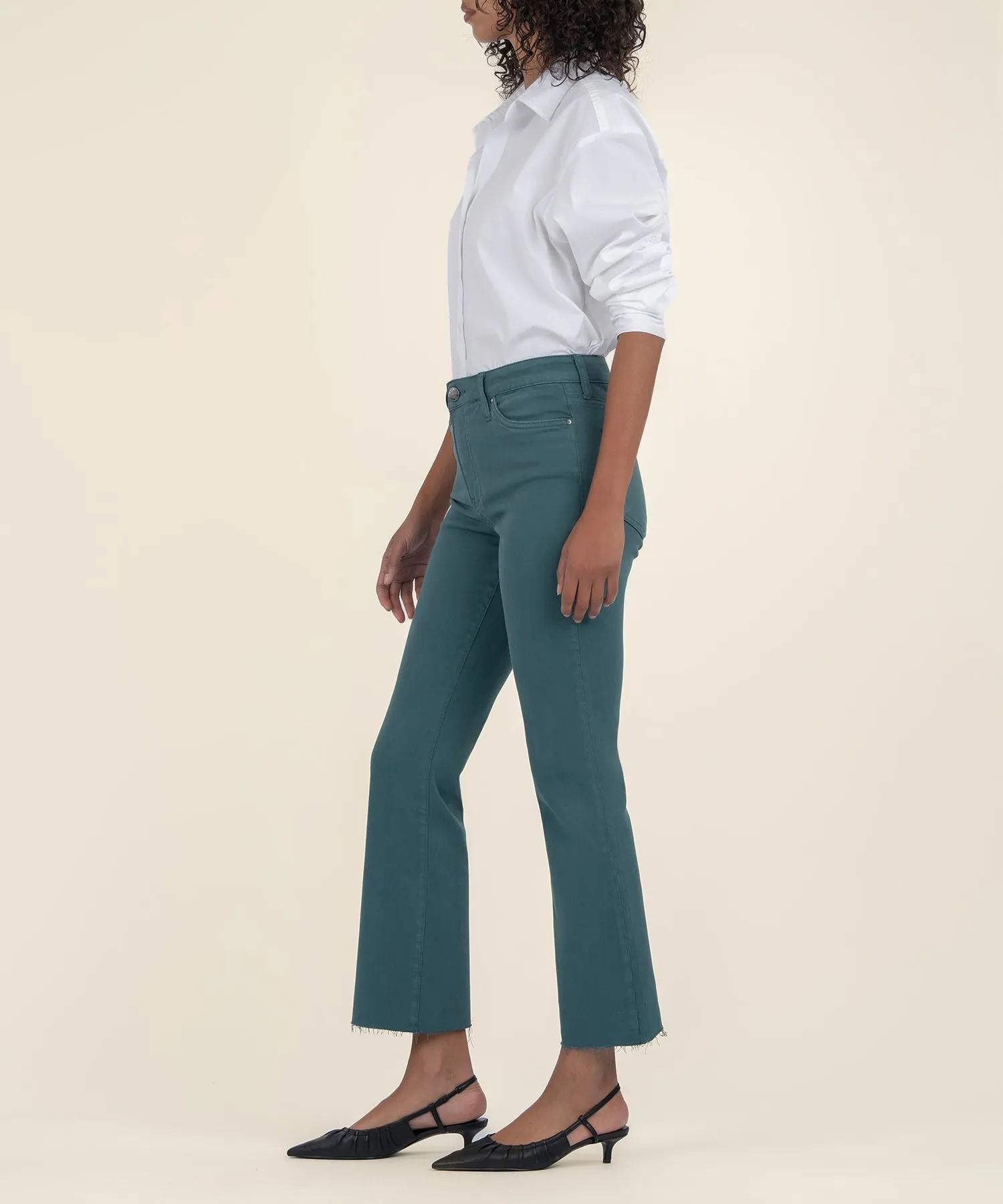 Kelsey High Rise Ankle Flare