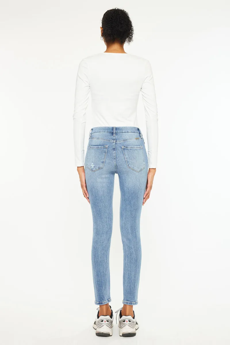 Kira Mid Rise Ankle Skinny