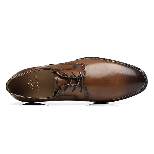 La Milano Mens Leather Oxford Shoes - Mond