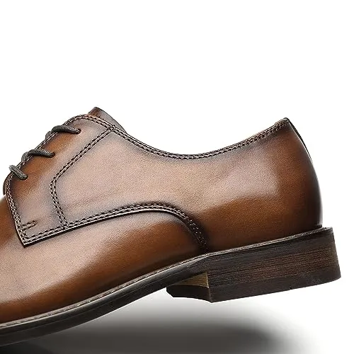 La Milano Mens Leather Oxford Shoes - Mond