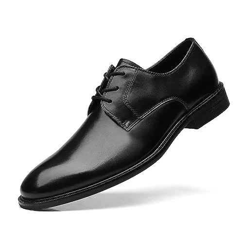 La Milano Mens Leather Oxford Shoes - Mond