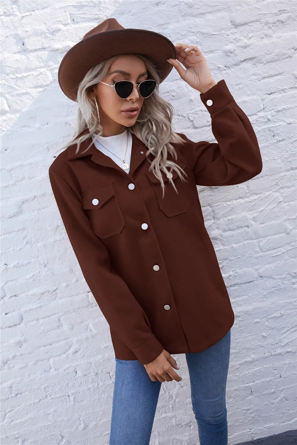 Lapel Single-breasted Lace-up Cardigans Outerwear
