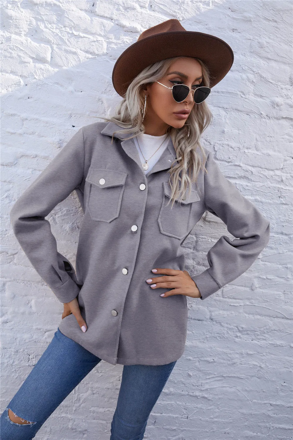 Lapel Single-breasted Lace-up Cardigans Outerwear