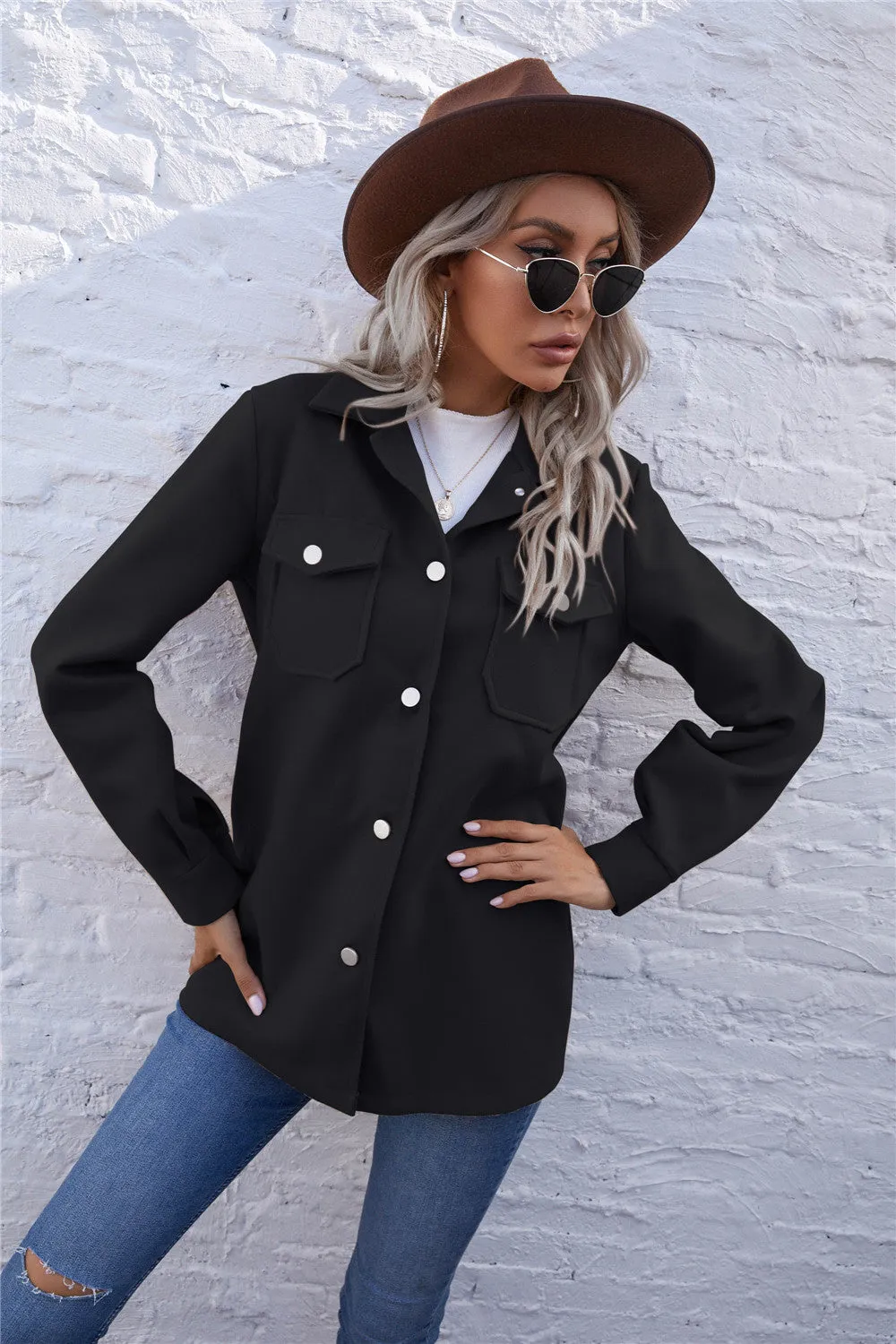 Lapel Single-breasted Lace-up Cardigans Outerwear