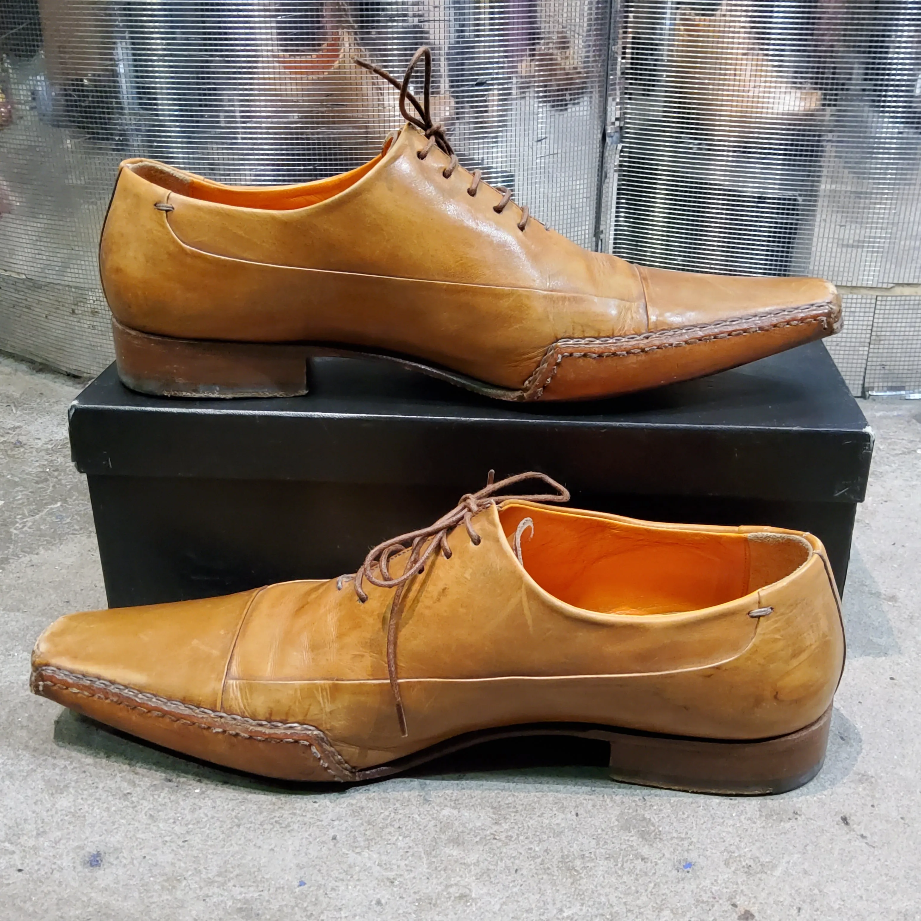 Leather Derby Shoes