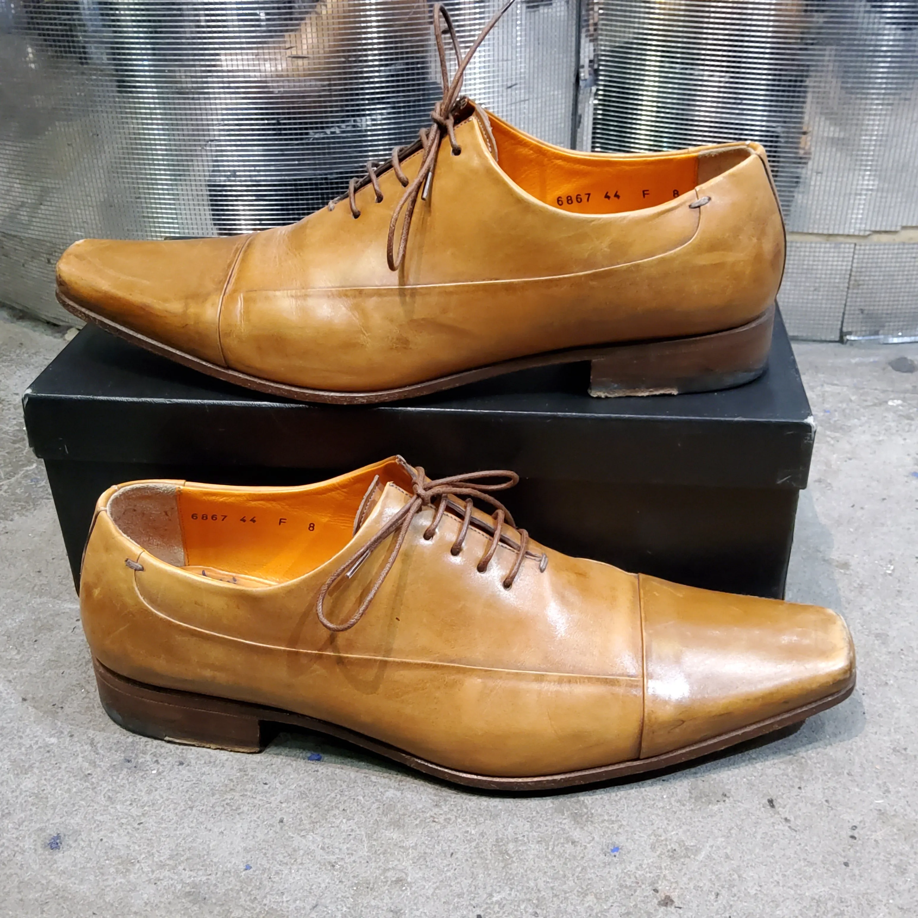 Leather Derby Shoes