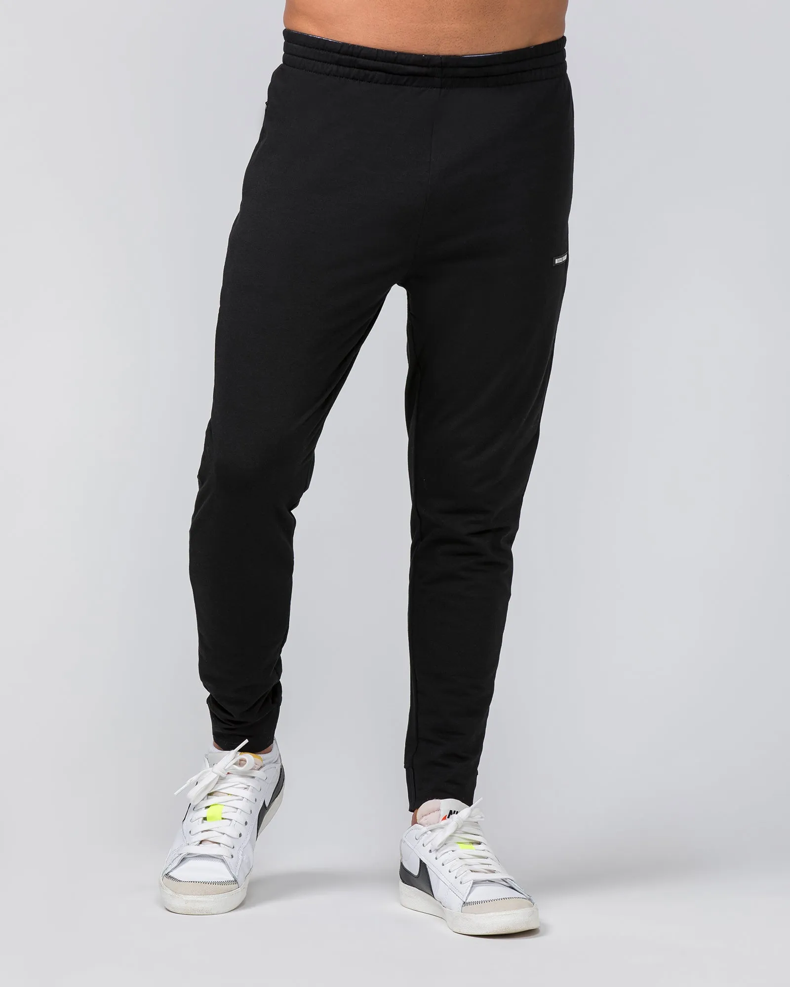 Legacy Training Tapered Jogger - Black (Black logo)