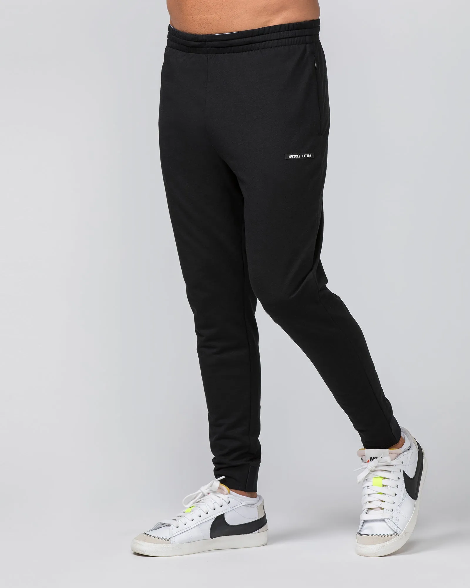 Legacy Training Tapered Jogger - Black (Black logo)