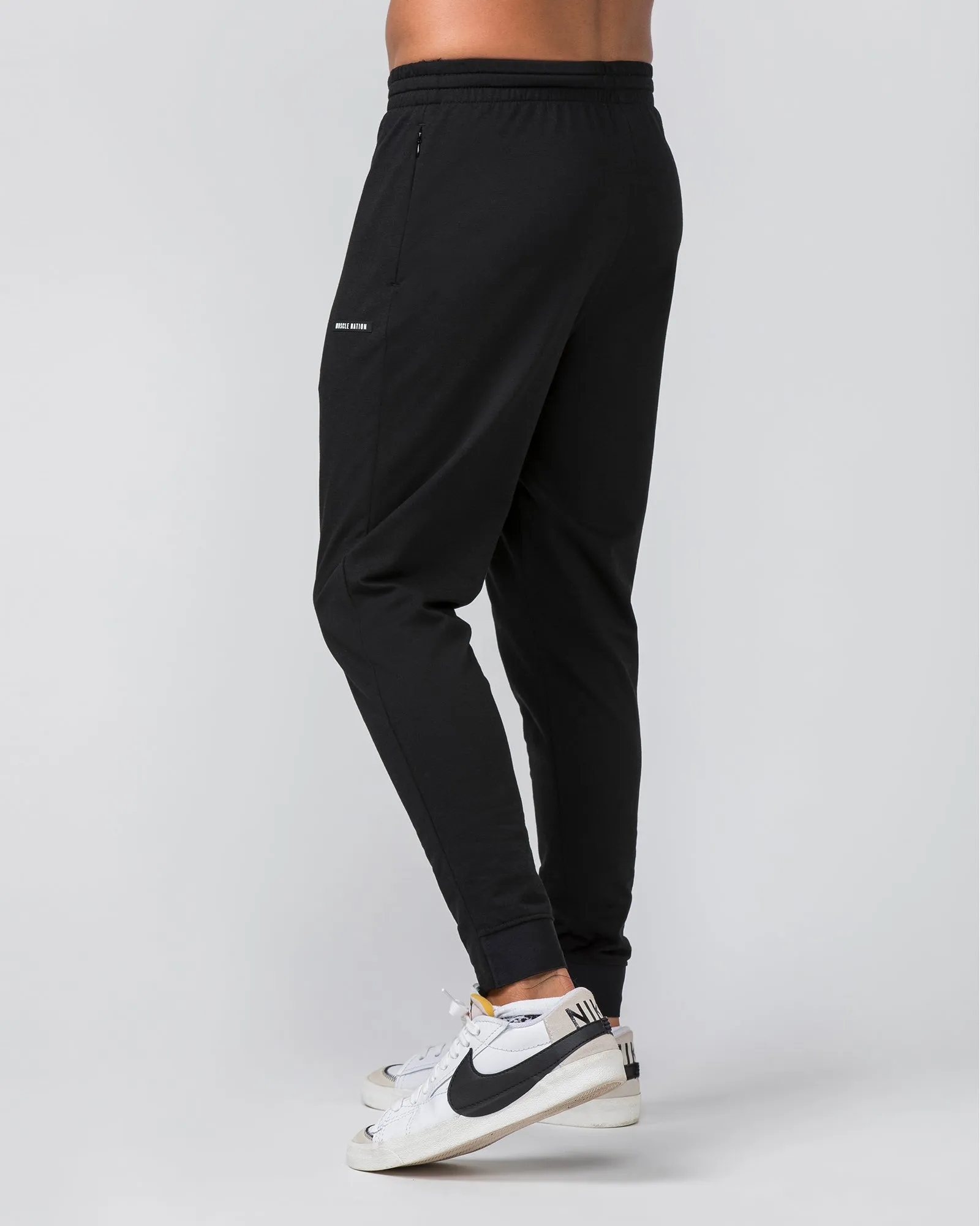Legacy Training Tapered Jogger - Black (Black logo)