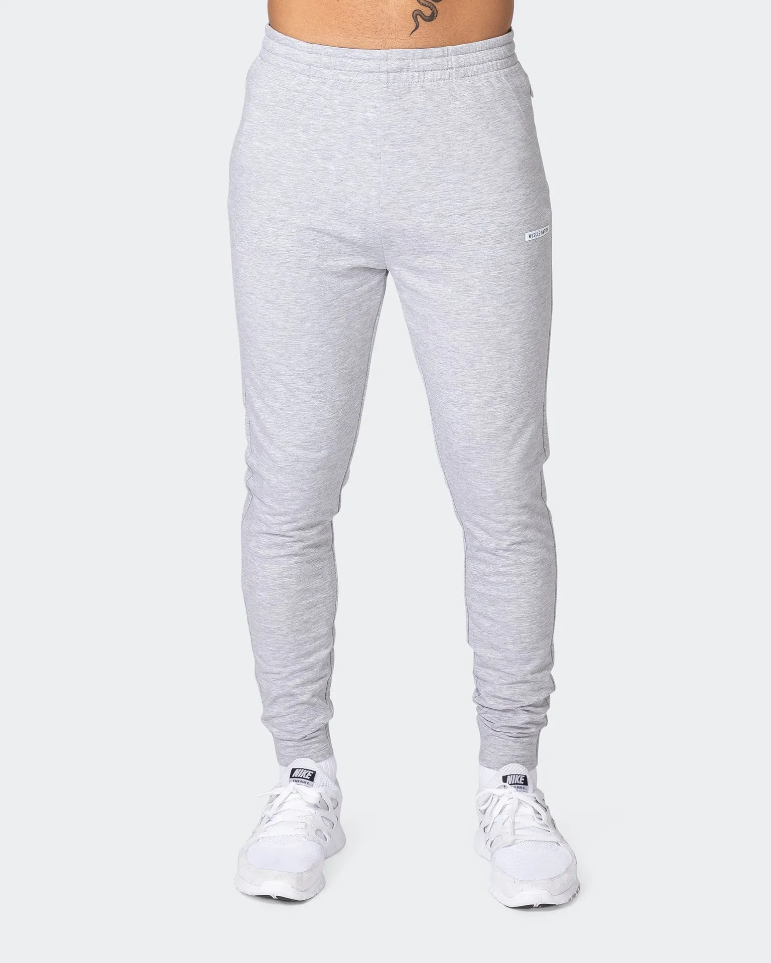 Legacy Training Tapered Jogger - Light Grey Marl