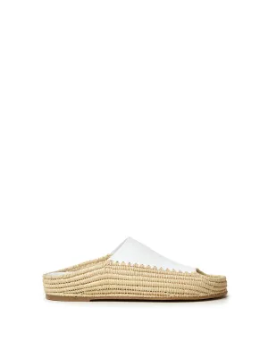 LEO COWHIDE WHITE