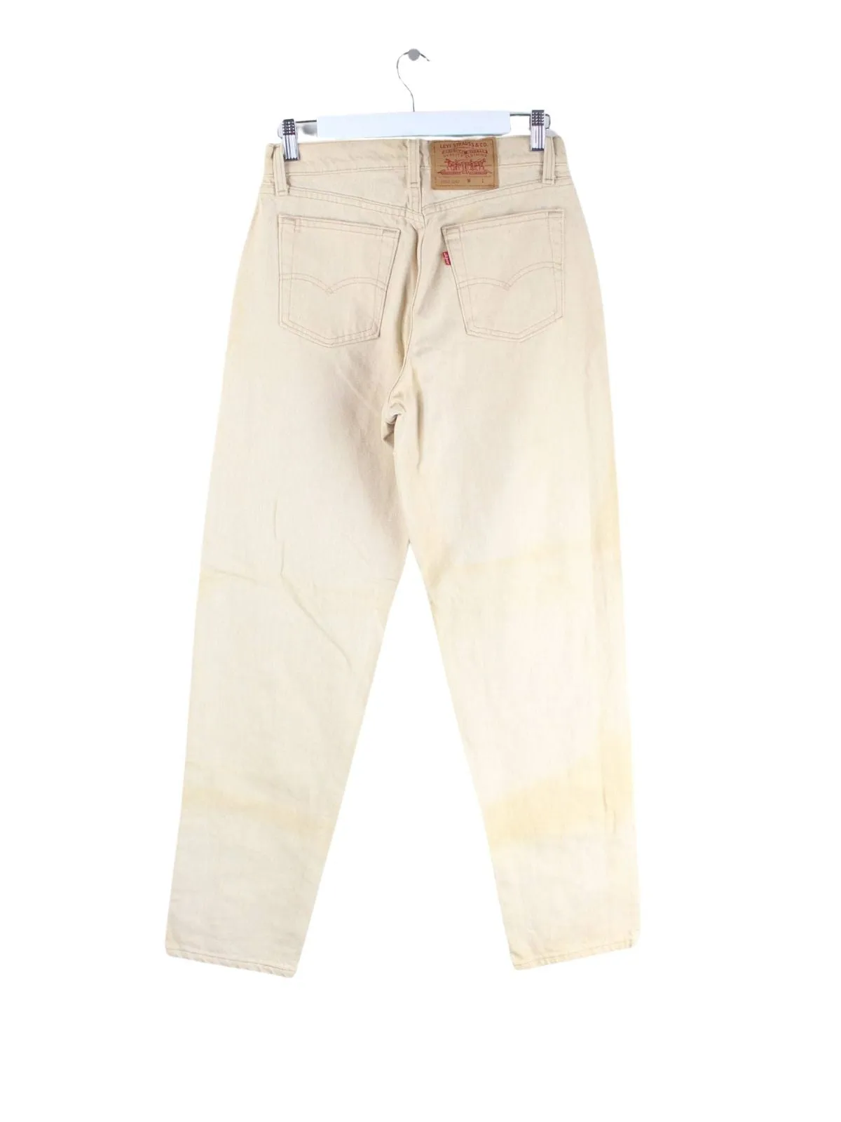 Levi's 16561 Faded Jeans Beige W26 L32
