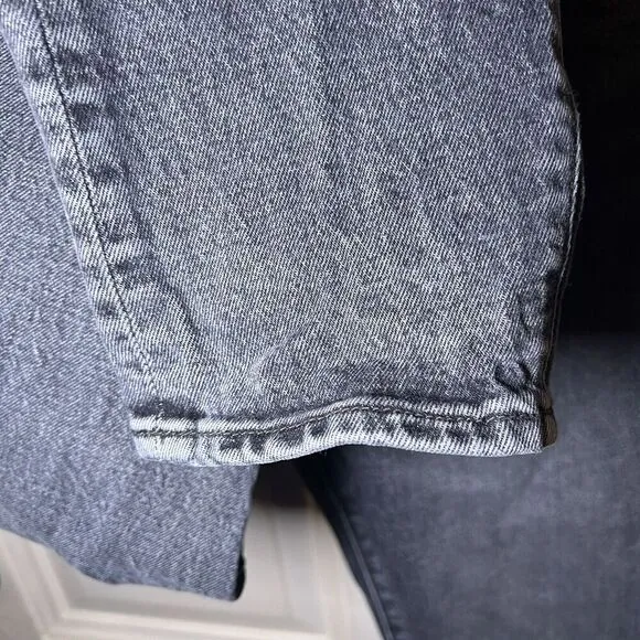 Levi's Premium SZ 27x28 Womens Wedgie Mid Rise Ankle Button Fly Jeans Stretch