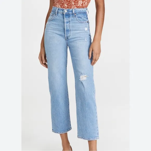 Levi's Ribcage Straight Ankle Jeans