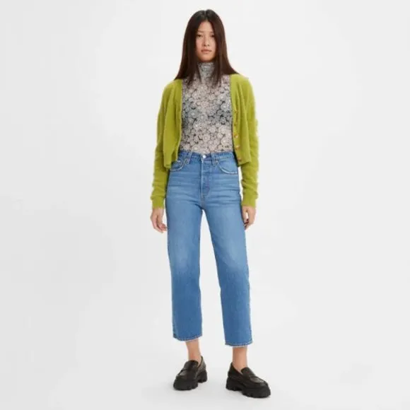 Levi's Ribcage Straight Ankle Jeans