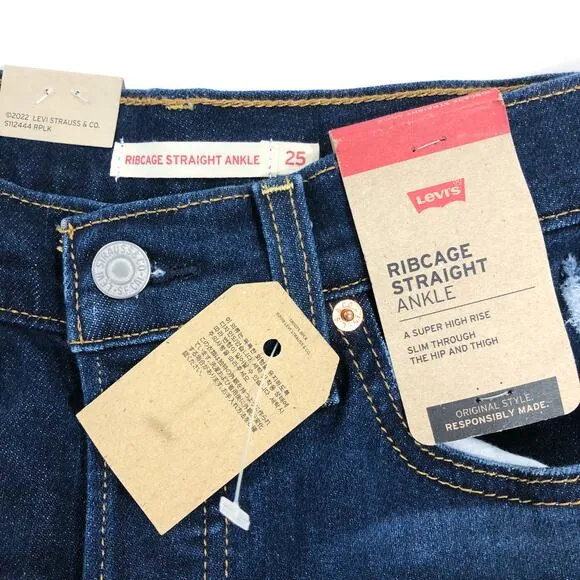 Levi's Ribcage Straight Ankle Jeans