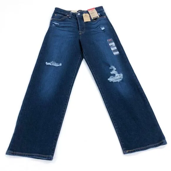 Levi's Ribcage Straight Ankle Jeans