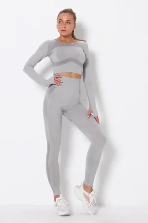 light Grey Yoga Set