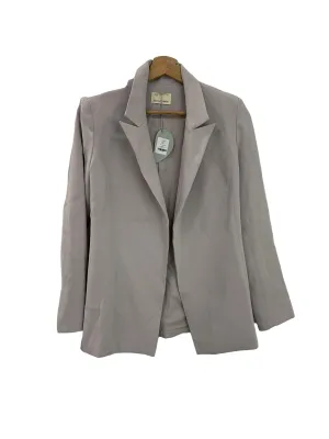 Lilac Open Front Blazer OSN