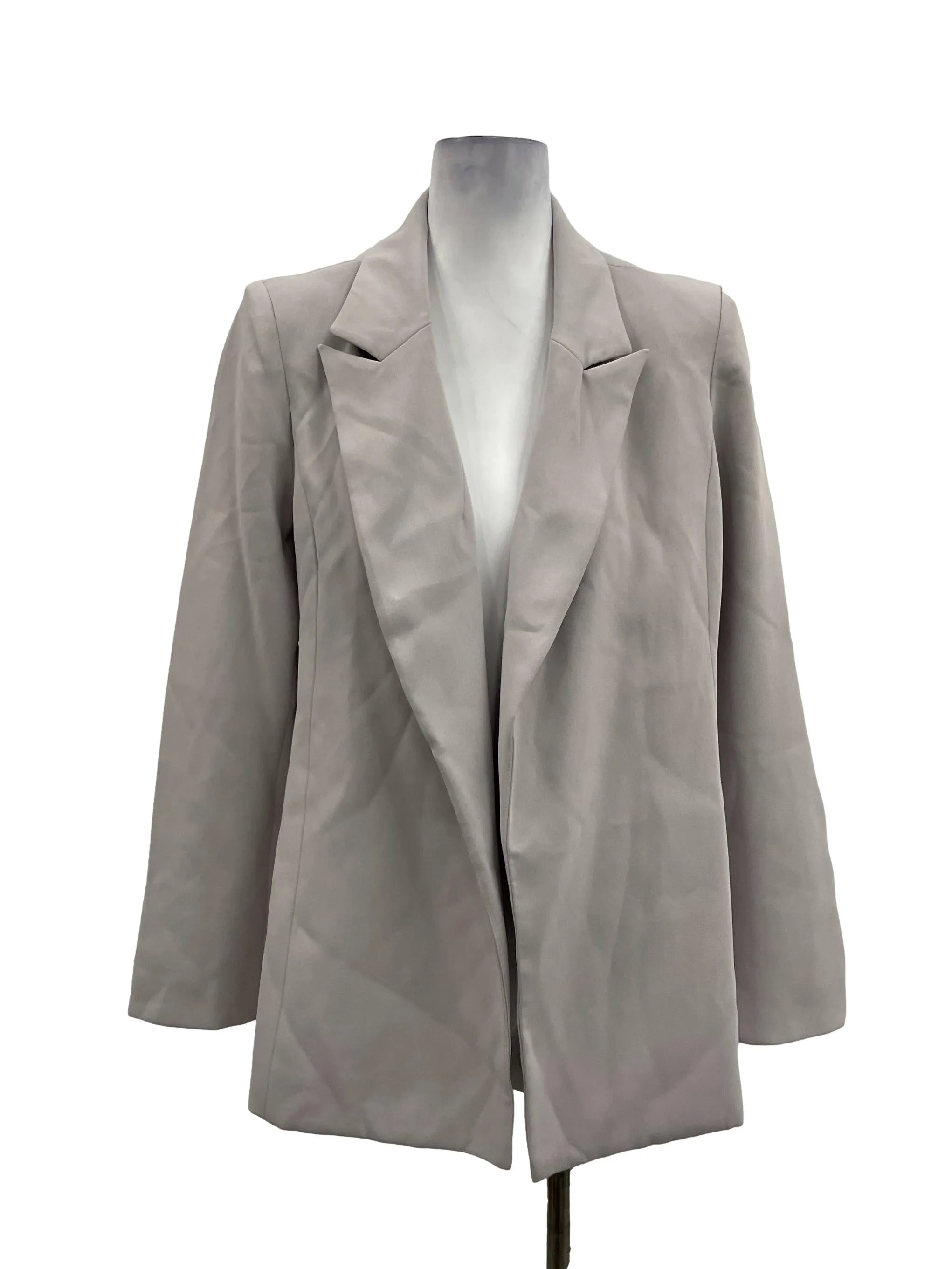 Lilac Open Front Blazer OSN