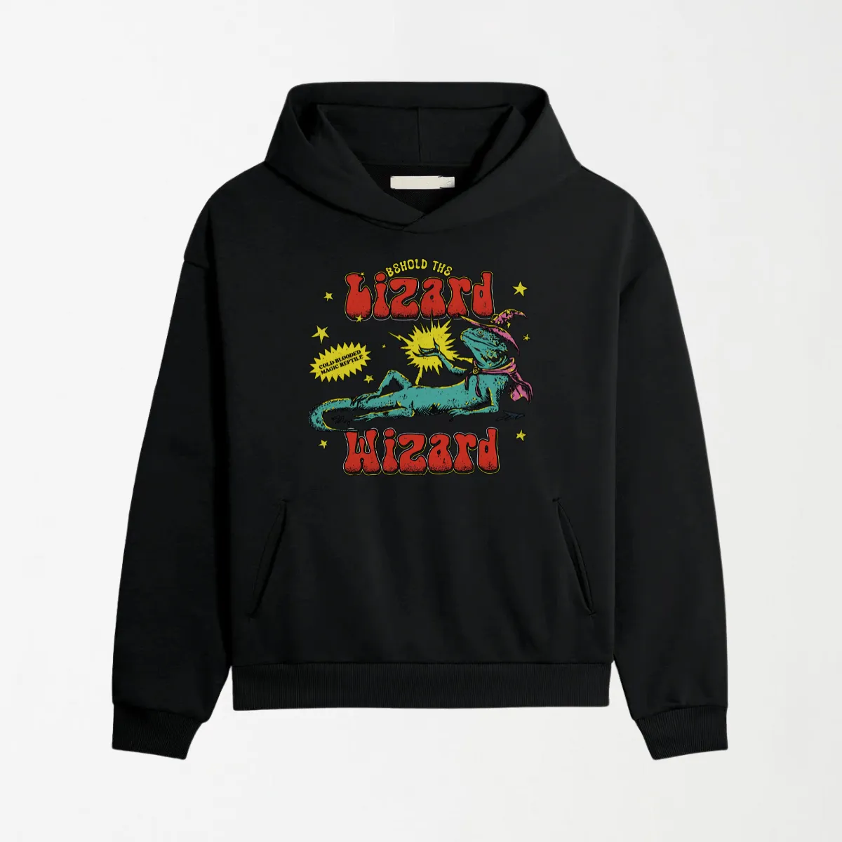 Lizard Wizard - Graphic Hoodie