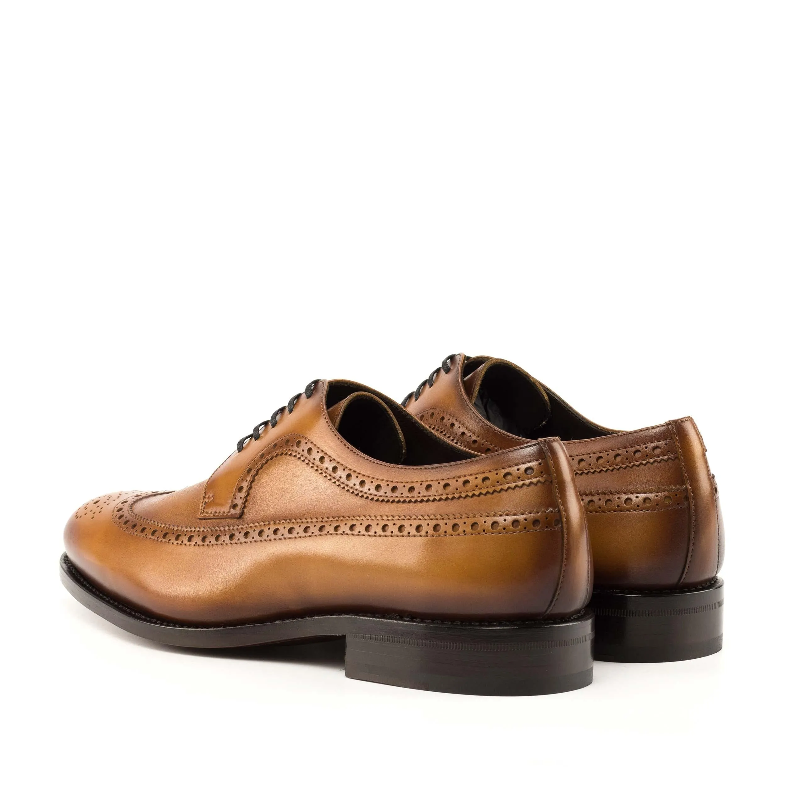 Longwing Blucher cognac box calf